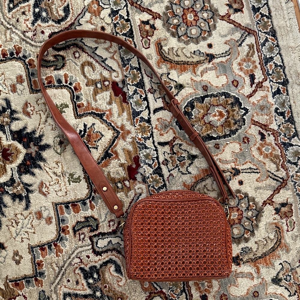 Antik Kraft Brown Crossbody Bag